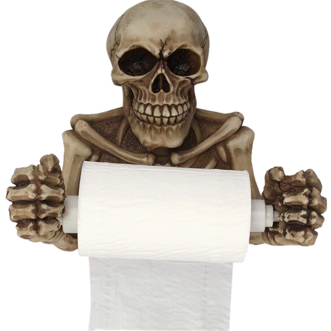 EdBerk74-Nouveaut-Crne-Forme-Porte-Mouchoirs-Tenture-Murale-Cuisine-Salle-De-Bains-Rouleau-De-Papier-Toilette-Porte-Serviette-Support-En-Plastique-Titulaire-Accueil-Fournitures