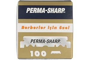 PERMA SHARP MELARQT Perma-scharfe Klingen, 100 Stück, einschneidig