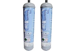 TERMOIDRAULICA RV 2 bombole CO2 monouso da 600 gr. e290 per acqua frizzante