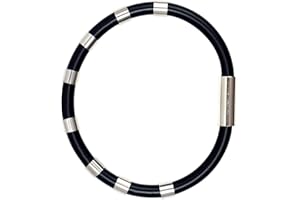 coalwop Anti-Static Bracelet Wrist Straps 8-Ring Anti-Static Wristband with High-Concentration Anions Waterproof Fitness Wrist Strap for Static Relief, Fatigue Reduction and Sleep Improvement