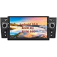 XISEDO Android 10.0 In-Dash 1 Din Car Stereo 7" Autoradio 8-Core RAM 4G ROM 64G Head Unit Car Radio Sat Nav Car GPS Navigation for Fiat Linea 2007-2012/ Fiat Grande Punto 2008