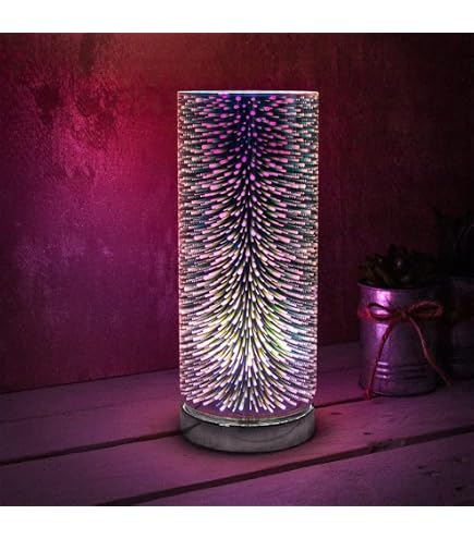 lesser and pavey LP46550 - Lampada da tocco con motivo a farfalle