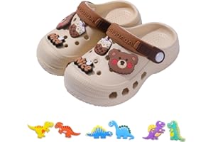 AioTio Zoccoli Bambini Leggeri Traspiranti Antiscivolo Facili da Indossare togliere Ragazze Ragazzo Asciugatura Rapida per Giardino Spiaggia Suola Spessa Interno Esterno