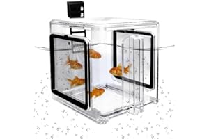 MEYAGOT Fischzuchtbox, Aquarienfisch Zuchtbox, Fischbrut Isolationsbox, Aquarium Aufzuchtbecken Aus Acryl Zum Lsolieren Schlüpfen Aufziehen Von Fischen Usw Verwendet Werden