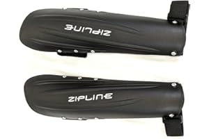 Zipline Ski Racing Forearm Guard Protector - US Ski Team Official Supplier (Black)