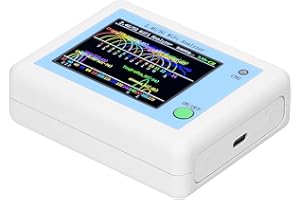 KKNOON Scanner di segnale WIFI Analizzatore di utilizzo del segnale WIFI 2.4G/5G Assistente di gestione del router con display a colori da 2,4 pollici