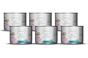 MjAMjAM - Mokra karma Premium dla kotów - Senior - soczysty kurczak, 6 opakowań (6x200g), bezzbożowa