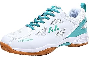 Leichtrit Badminton Shoes for Men and Women - Lightweight, Shock Resistant, Breathable, Comfy Trainers for Walking, Gym, Jogging, Fitness, Athletic and Casual Use