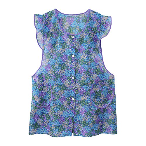 Schürze Kittelschürze "Steffi" Farbauswahl zufällig kurze Dederonschürze Küchenschürze DDR-Schürze Kittel Ostkittel