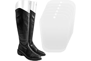 Cozlly 6 Stück Stiefelspanner Damen, Stiefelformer Formeinsätze, Kunststoff Stiefel Ständer, Stiefelform Einsätze, Hohe Stiefelstütze, Stiefel Halter Hohe Unterstützung für Damen und Männer, 10 Zoll
