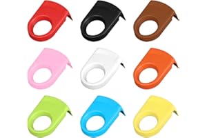 Hoshisea 9 Stücke Bierclips, Flaschenhalter Clips, Cocktail Bar Getränk Clips, Drink Clips, für Kelchgläser, Schooner Cocktail Snap Cover Home Bar Party Supplies Zuhause Geburtstag Hochzeit