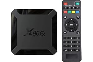 LA TAG X96Q Android 10 Smart TV Box Quad-Core CPU 2GB RAM 16GB ROM | Fast Speed Smart Media Player Supports 4K with Dual 2.4G WiFi 100M Ethernet Smart TV Box
