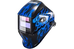 STAMOS WELDING GROUP Stamos Masque de Soudure Casque de Soudage Sub Zero EASY SERIES (protection contre la luminosité DIN 9-13, champ de vision de 98 x 55 mm, délai d'activation 1/30.000 s)