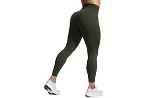 CRZ YOGA Femmes Butterlift Leggings 64 cm - Pas de Couture Avant Taille Haute Pantalon Yoga Lifting Fesses