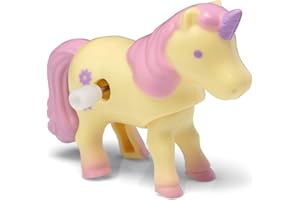 Tobar 37540 Unicorn Aufziehbares Einhorn, hüpft mit seinen Vorderbeinen und schleudert über die Oberfläche, sortierter Artikel, ab 3 Jahre, ca. 7 cm