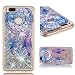 Produktbild HopMore Xiaomi Mi A1/5X Hülle Silikon Glitzer 3D Flüssig Transparent Motiv Muster Kreativ Lustig Schutzhülle Durchsichtig Handyhülle für Mi A1/5X Ultra Dünn Stoßfest Gummi Case Cover Slim Bumper - Traumfänger