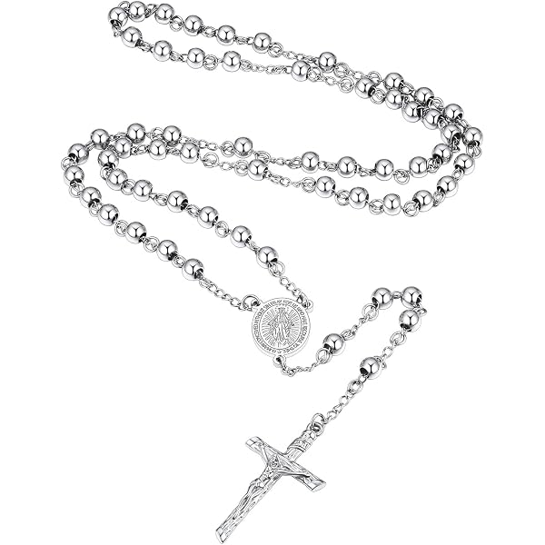Chapelet Enfant OVUNQUE PROTEGGIMI - Bois Coloré Avec Livret - Cadeau Baptême, Communion