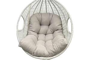 Awoyep Hängesessel Kissen, Ersatzkissen für Hängesessel | Bankauflagen für Gartenmöbel, Outdoor Hängesessel Kissen, für Hängesessel, Polster, Hängekorb, Schaukel Korb,Gartenstuhl Kissen Hängestuhl (C