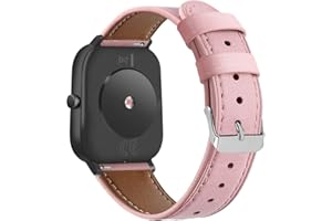 Gransho compatible avec Garmin Venu/Venu SQ/Venu Sq Music/Approach S40 / Vivomove HR Sport Bracelet de Montre en Cuir, Bracelet Montre Retro avec Goupille à Dégagement Rapide (20mm, Pattern 4), 20mm,
