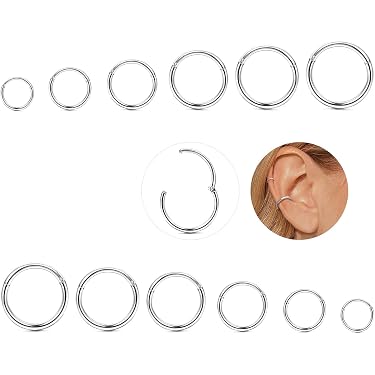 1 pz. Anello a bocca chiusa Anello al naso a forma di serpente Clip per naso Personalità 1 pz. Anello a bocca chiusa Anello al naso a forma di serpente Clip per naso Personalità