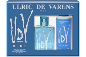 ‎ULRIC DE VARENS URLIC DE VARENS DE VARENS UDV BLUE EDT 200ML SPRAY 100ML + DEODORANT