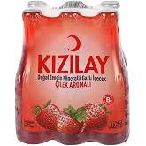 Kızılay Karpuz &Ccedil;ilek Aromalı Maden Suyu 6x200 ml