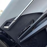Graficar Design SsangYong Torres EVX Compatible Inner Trim Coating Sticker Set Matte Carbon Black