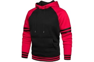 MANLUODANNI Men's Hoodies Pullover Hooded Top Casual Hoodie with Pockets
