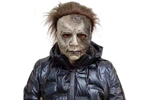 ACBAGI Halloween Mask Costume Michael Myers Mask Scary Halloween Masks Horror Mask Creepy Mask Masquerade Mask Party Cosplay mask for adults