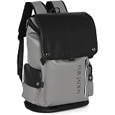 FUR JADEN Vegan Leather Stylish Casual Laptop Backpack ...