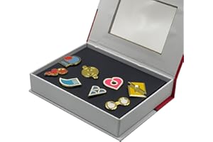 YUANstore Applicable aux boîtes de collection de badges de génération 1 à 6, lot de 8 pièces, cadeau pour garçon et fille