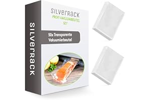 SilverRack Worki próżniowy do zgrzewarki zgrzewarka (16 x 23 cm) – worki foliowe