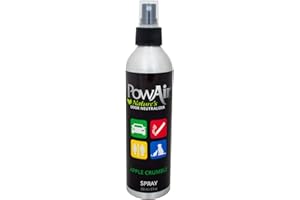 PowAir Natural Odour Neutraliser Spray - Apple Crumble Fragrance, Non-Aerosol Odour Removal, Ideal for Smoke, Pet and Food Smells - 250ml