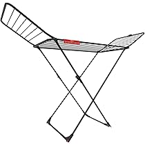 Vileda Universal Ultimate Wäscheständer Schwarz - 18m Trockenfläche Für 2 Waschladungen