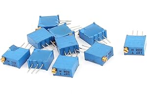 UXCELL sourcing map 10 Pcs 3296W 2K Ohm Multiturn Potentiometer Pot lineare variabler Widerstand de
