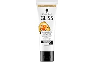 SCHWARZKOPF Gliss Oil Nutritive Tratamiento reparador de puntas (50 ml), renovador de puntas abiertas con keratina líquida, sérum nutritivo para cabello seco y dañado