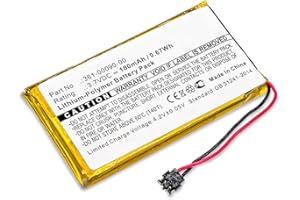 CELLONIC, Batterie pour Montre Intelligente et Bracelet de Fitness Compatible avec Garmin VivoActive HR (180mAh, 3.7V) Batterie de Remplacement 361-00090-00