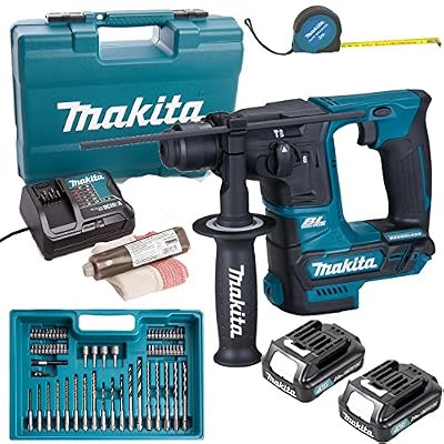 Makita hr166dsae1 Marteau perforateur sans fil pour SDS + Batterie 10,8 V