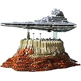 Leic Jedha City and Empire Spaceship Model 5162Pcs Moc The Empire Over Jedha City Empire Spaceship Building Blocks Model Comp
