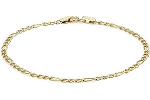Carissima Gold - Maille Corde Bracelet de Cheville Femme - 9 cts Or 375/1000