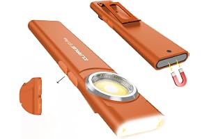 KLARUS E5 Plus Ultratunn EDC-ficklampa med dubbla omkopplare och trippelljus, 650 lumen arbetslampa, USB-C-laddningsbar, ultraportabel med magnetisk bas och fickklämma