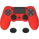 PlayVital Cover Joystick per ps4 Slim Pro Controller Custodia Skin Protettiva Silicone Antiscivolo per ps4 Controller con Gom
