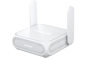 ASUS RT-BE58 Go Dual-band WiFi 7 Travel Router, 3600 Mbps, 4G & 5G Mobile Tethering, Public WiFi (WISP) Mode, 2.5G Port, Guest Network Pro SSIDs, Advanced Network Security & VPNs, USB-C Power Delivery