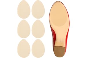 Gukasxi 12 sztuk antypoślizgowych podkładek na podeszwy, antypoślizgowe naklejki na buty i wysokie obcasy, samoprzylepne ochraniacze podeszwy (przezroczyste)