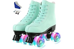 XUDREZ Roller Skates for women Classic Roller Skates Adjustable High-top Roller Skates Double Row Skates for Indoor and Outdoor