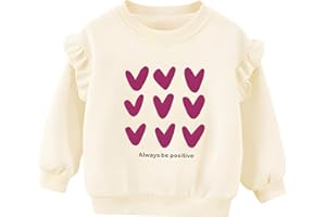 Gumyoss Felpa Unicorno Bambina Pullover Bambine in Cotone Magliette Manica Lunga Bambina Autunno Inverno Senza Cappuccio Felpa Bambine e Ragazze 2-7 Anni