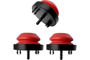 LITETOUR 3 Pieces Replacement Primer Bulb for Tecumseh, Craftsman, MTD, Troybilt Snow Blowers - Universal Fit for Toro, Compatible with 570682A, 570682 Models, Easy Install Cold Weather Engine Start Accessory