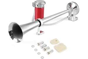 RUPSE 150DB Air Horn, Car Horn for Truck Boats Car, Super Loud Train Horn, 12v Air Horns with Compressor, Airhorn for All 12 V Vehicles and Motorcycles