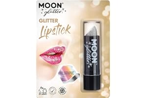 WOOOOZY Glitzer-Lippenstift holographisch, 5 g, silber