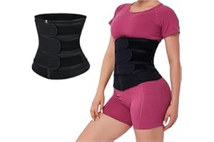 MOVKZACV Ceinture amincissante pour femme - Corset brûlant les graisses - Fermeture éclair - Fitness pour perte de poids - Pour le sport, le yoga, l'entraînement - amincissant - Ceinture abdominale